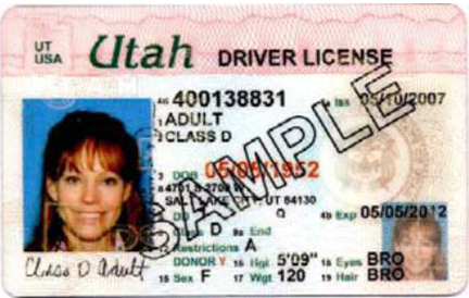 utah drivers license